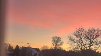 Weather camera view of Sandwich Community HS.