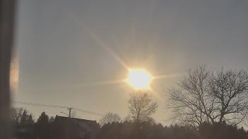 Weather camera view of Sandwich Community HS.