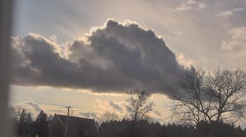 Weather camera view of Sandwich Community HS.