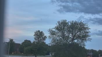 Weather camera view of Sandwich Community HS.