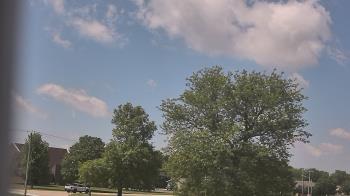Weather camera view of Sandwich Community HS.