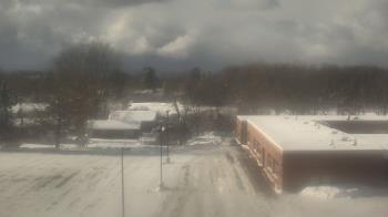 Weather camera view of Sandy Creek School.