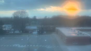 Weather camera view of Sandy Creek School.