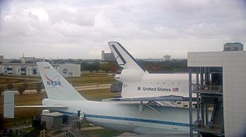 Weather camera view of Space Center Houston.