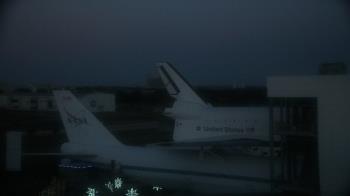 Weather camera view of Space Center Houston.
