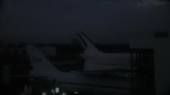 Weather camera view of Space Center Houston.
