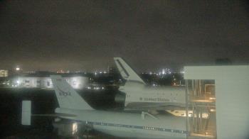 Weather camera view of Space Center Houston.