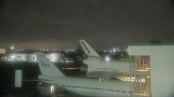 Weather camera view of Space Center Houston.