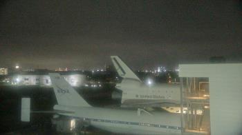 Weather camera view of Space Center Houston.