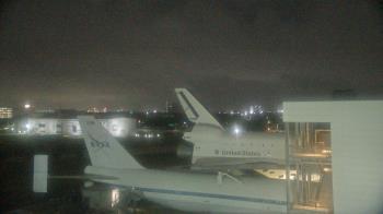 Weather camera view of Space Center Houston.