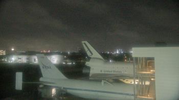 Weather camera view of Space Center Houston.