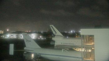 Weather camera view of Space Center Houston.