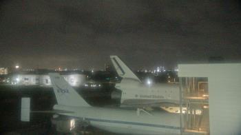 Weather camera view of Space Center Houston.