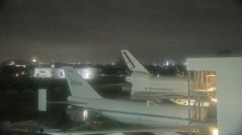 Weather camera view of Space Center Houston.