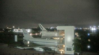 Weather camera view of Space Center Houston.