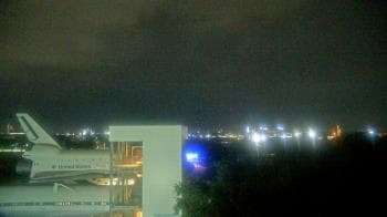 Weather camera view of Space Center Houston.