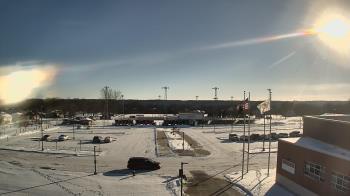 Weather camera view of Hall High School.