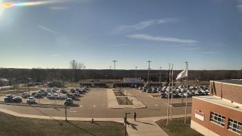 Weather camera view of Hall High School.