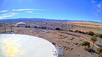 Weather camera view of Round Valley HS 7100 ft elev.