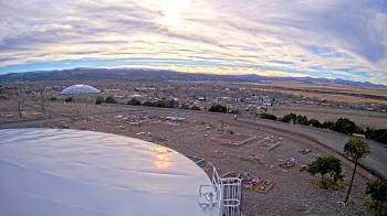 Weather camera view of Round Valley HS 7100 ft elev.