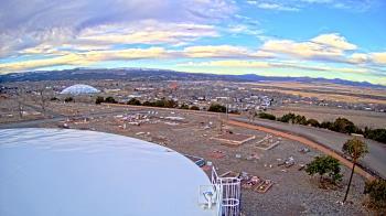 Weather camera view of Round Valley HS 7100 ft elev.