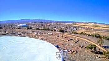 Weather camera view of Round Valley HS 7100 ft elev.