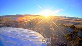 Weather camera view of Round Valley HS 7100 ft elev.