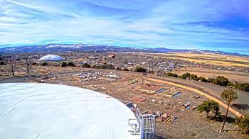 Weather camera view of Round Valley HS 7100 ft elev.