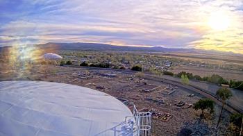 Weather camera view of Round Valley HS 7100 ft elev.