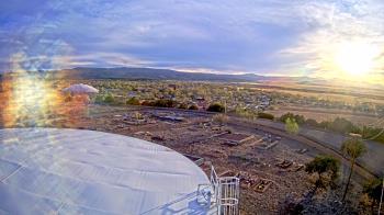 Weather camera view of Round Valley HS 7100 ft elev.