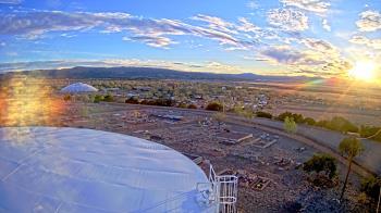 Weather camera view of Round Valley HS 7100 ft elev.