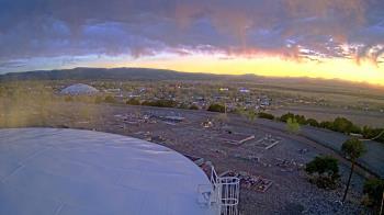 Weather camera view of Round Valley HS 7100 ft elev.