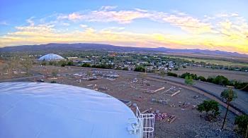 Weather camera view of Round Valley HS 7100 ft elev.