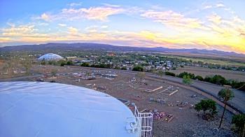 Weather camera view of Round Valley HS 7100 ft elev.