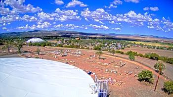 Weather camera view of Round Valley HS 7100 ft elev.