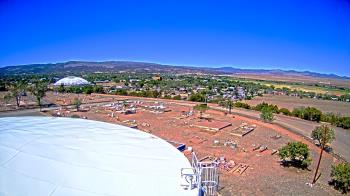 Weather camera view of Round Valley HS 7100 ft elev.