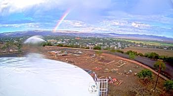 Weather camera view of Round Valley HS 7100 ft elev.