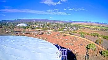 Weather camera view of Round Valley HS 7100 ft elev.