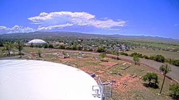Weather camera view of Round Valley HS 7100 ft elev.