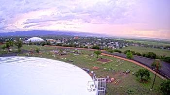 Weather camera view of Round Valley HS 7100 ft elev.