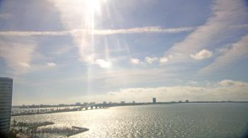 Weather camera view of Van Wezel Performing Arts Hall.