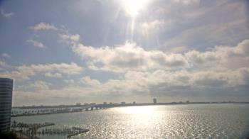 Weather camera view of Van Wezel Performing Arts Hall.