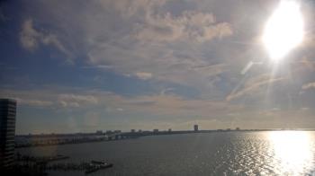 Weather camera view of Van Wezel Performing Arts Hall.