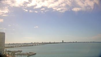 Weather camera view of Van Wezel Performing Arts Hall.