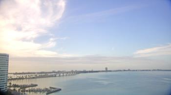 Weather camera view of Van Wezel Performing Arts Hall.