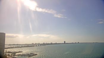 Weather camera view of Van Wezel Performing Arts Hall.