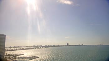 Weather camera view of Van Wezel Performing Arts Hall.