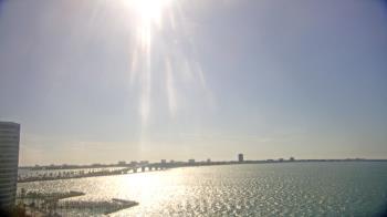 Weather camera view of Van Wezel Performing Arts Hall.