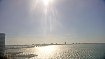 Weather camera view of Van Wezel Performing Arts Hall.