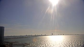 Weather camera view of Van Wezel Performing Arts Hall.